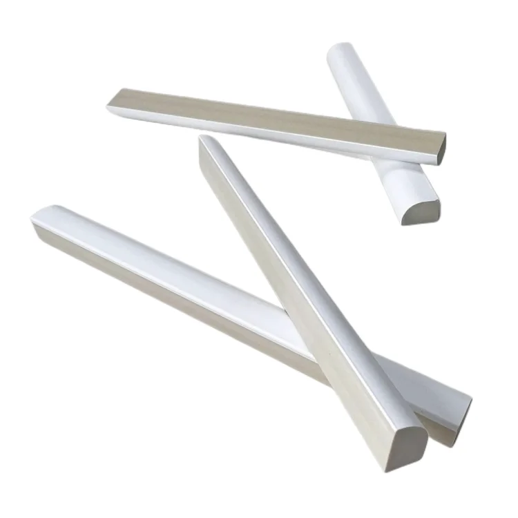 Durable Plastic  Scotia PVC Quarter Round Caulk Strip for Wall Corner, Floor Base, Ceiling, Tile Edge, Skirting Decoration