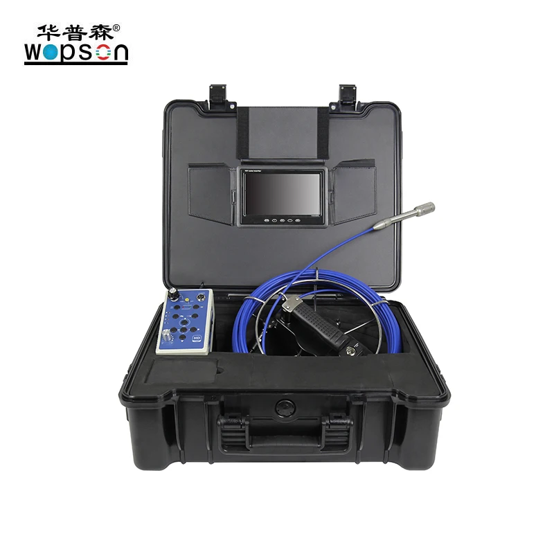 23MM HD Camera Head 30M Cable 7' TFT Monitor CCTV Video Endoscope Sewer Drain Pipe Inspection Camera For Pipeline Inspection