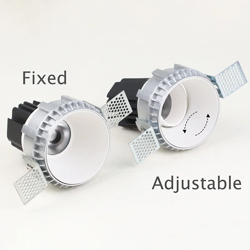 Indoor Lighting Modern Design Aluminum Alloy Recessed Ceiling 10W 13W 18W 26W China Suppliers Cob Led Downlights