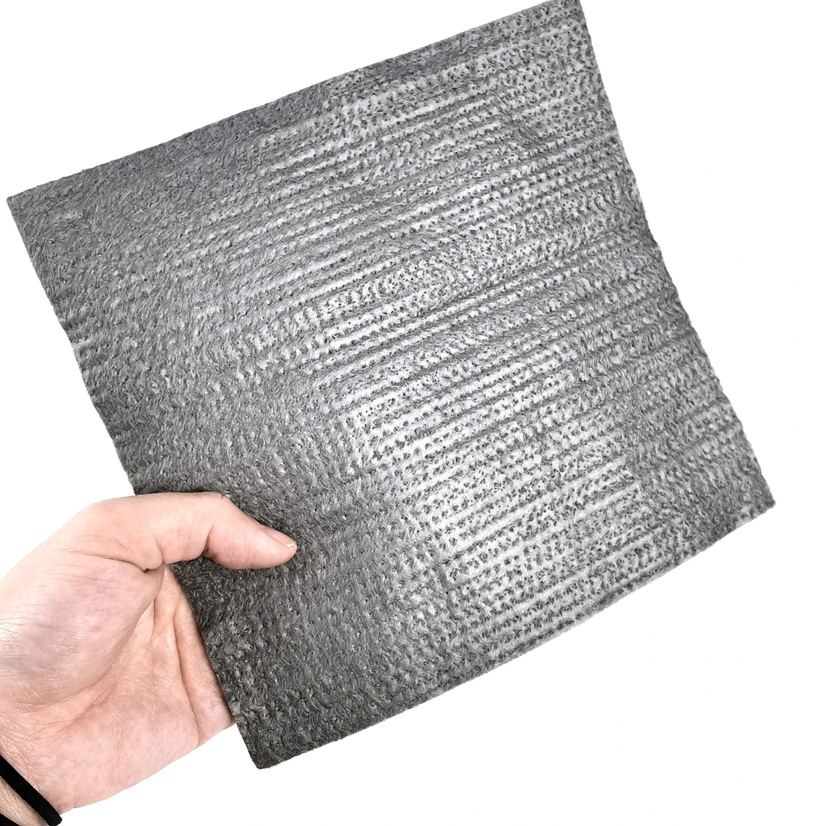 Radiation Shielding Stainless Steel Fiber Fabric Breathable Conductive Emf Protection Woven Metal Fiber Fabric