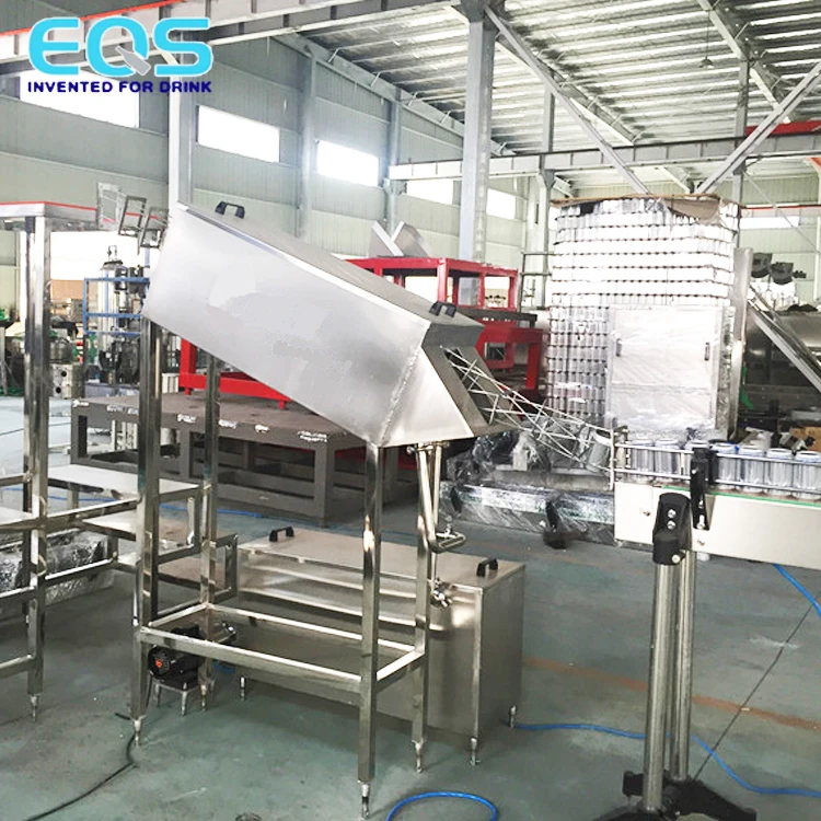 
Automatic Can Soda Drink Filling Production Line Carbonated Energy Drink Canning Machine 