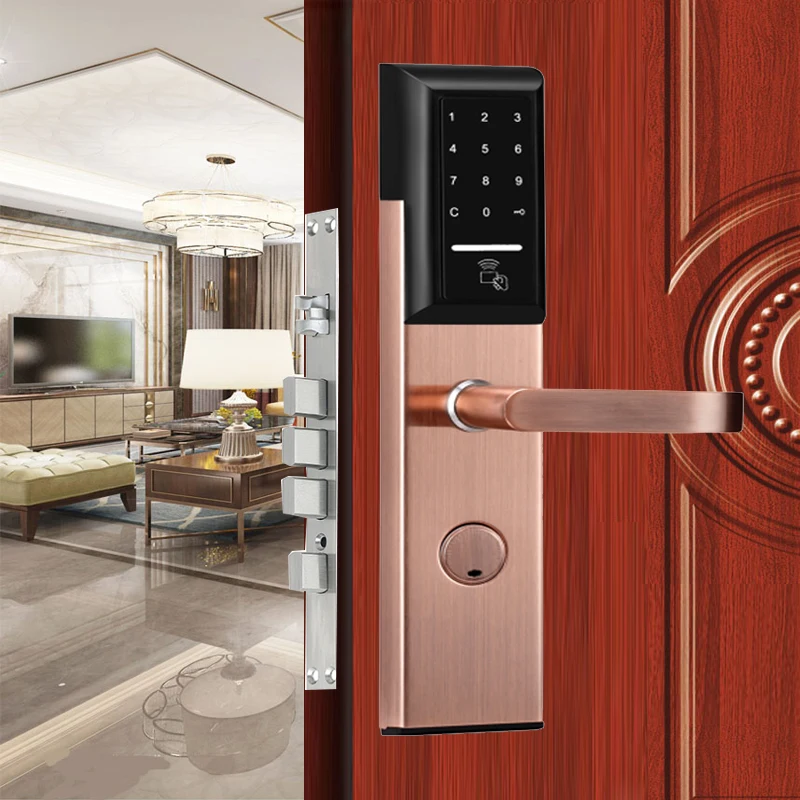 cerradura inteligente home electronic security smart keyless door lock