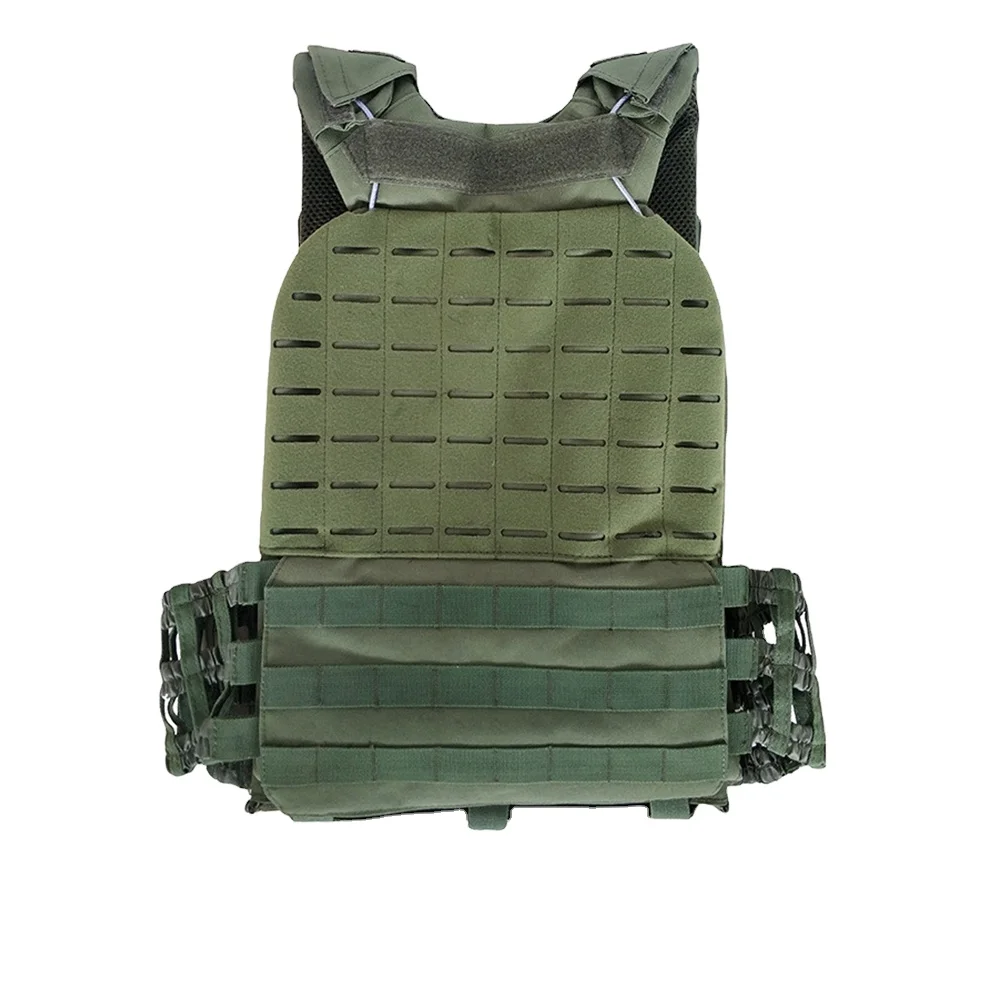 Камуфляжный черный тактический жилет цвета хаки 1000D