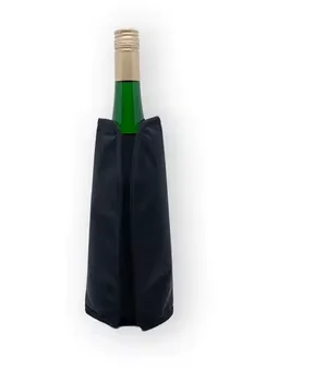 Quick cooling reusable wine ice gel pack chill bag bottle holder cooler sleeve
