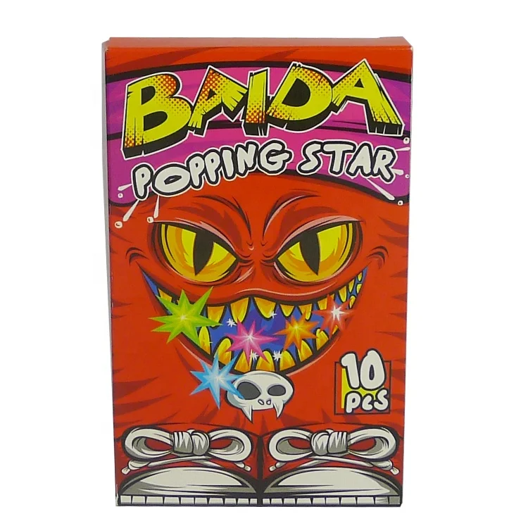 Wholesale baida magic sweets and candies Halloween popping candy
