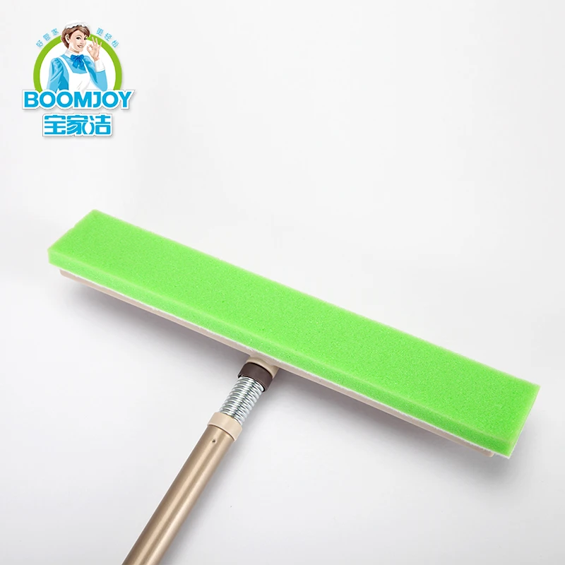 Telescopic Sponge 80-120cm Iron Pole Coated Stainless Steel Squeege... Squeegee With Bottle Handle Cleaning Window Wiper