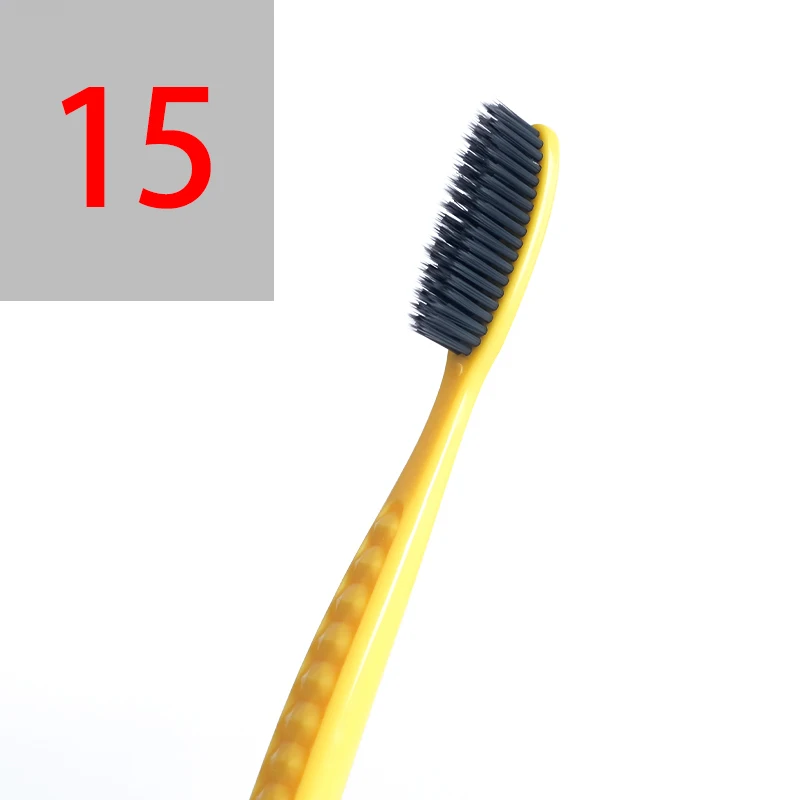 
manufacturer custom big headed thick portable natural long brush head toothbrush 
