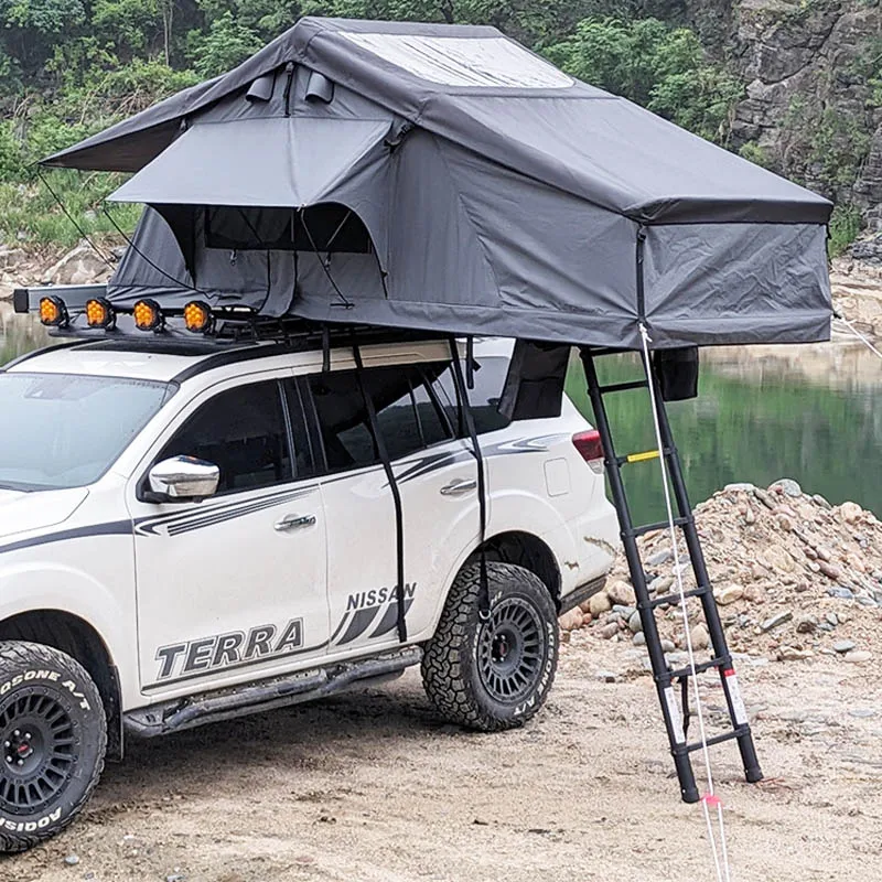 Car Roof Tent Factory Soft Shell RTT Manufacturer 3-4 Persons Portable Travel Tent SUV Pickup MPV Rooftop