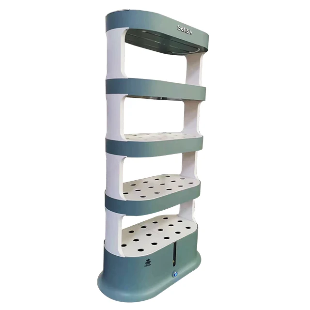 Quality Product 4 Tier Indoor Hydroponic Tower System Commercial For Growing your own flowers and veggies