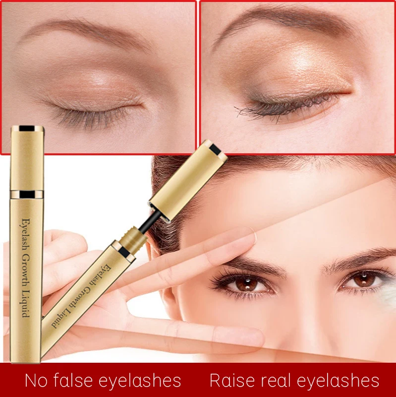 RTS Within 3 Days Treatment Bottle Packaging 100% Organic Private Label Fda Natural Eyelash Growth