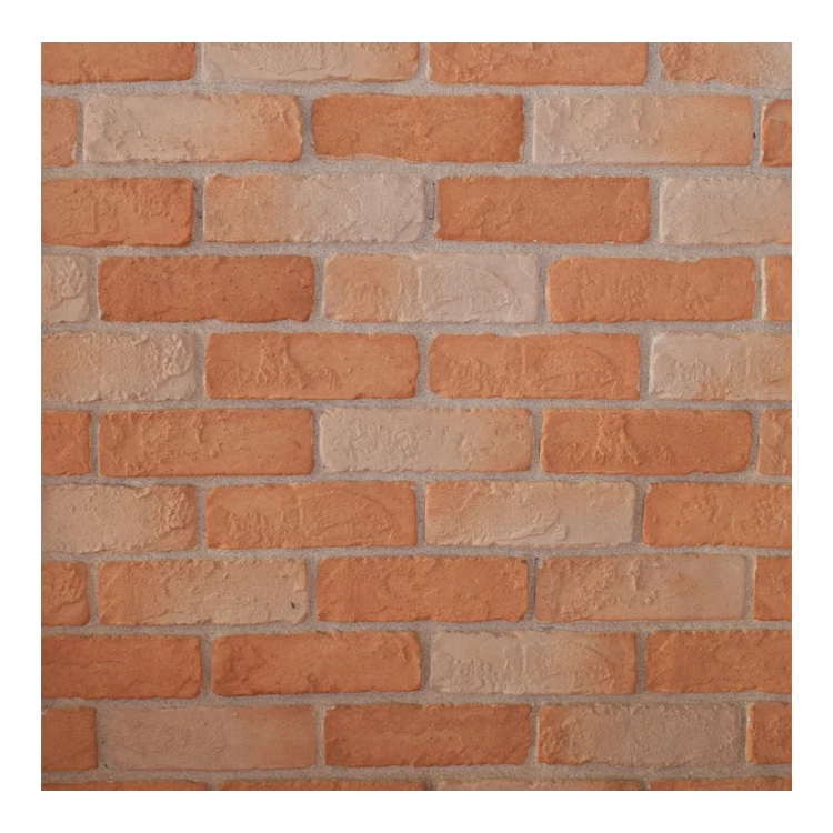 Pink Color ZA07 Small Brick Of Villa and building Decoration For Wall Faux Culture Stone Cement Stone