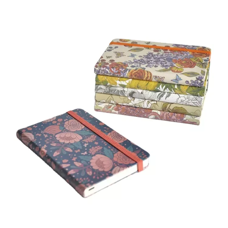 Customized Filling Paper Color Printing Hardcover Multi-size School Diary Notebook