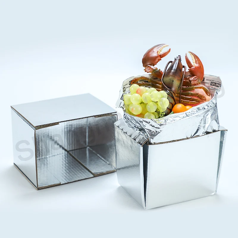 Ice Cream Carton Box for Fruit Delivery insulated packaging Box Corrugated Paper Carton Boxes