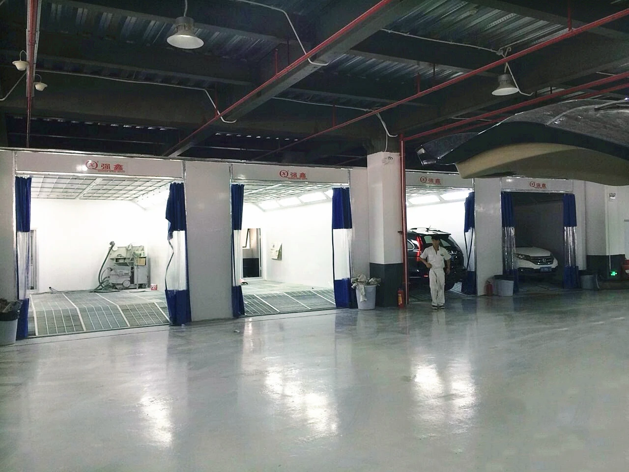 CE Approved Customized Accepted Car Paint Prep Station Spray Booth