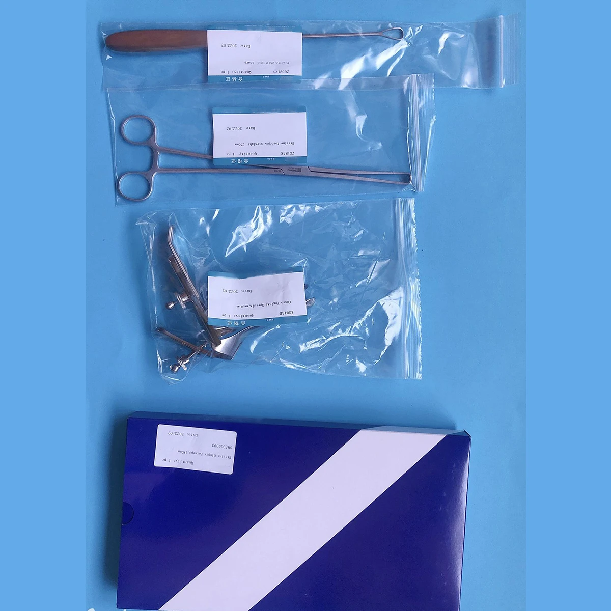 Хирургический инструмент операционный набор для гинекологического обследования