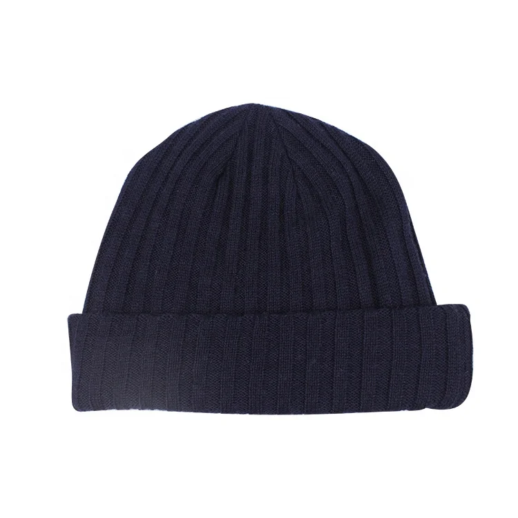 Beanie Ribbed With 3M Thinsulate Wind Proof Soft Warm Wool Winter Hats For Men
