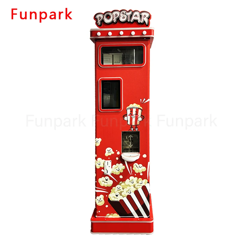 Funpark Popular Design Fast Food Vending Machines Automatic Popcorn Machine Coin Operated Games