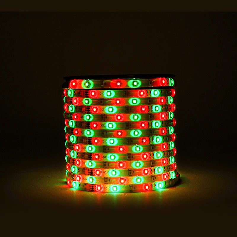  Печатная плата 5 м 12 В 24 Вт IP65 водонепроницаемая светодиодная лента RGB SMD 3528 с пультом дистанционного управления на 24/44