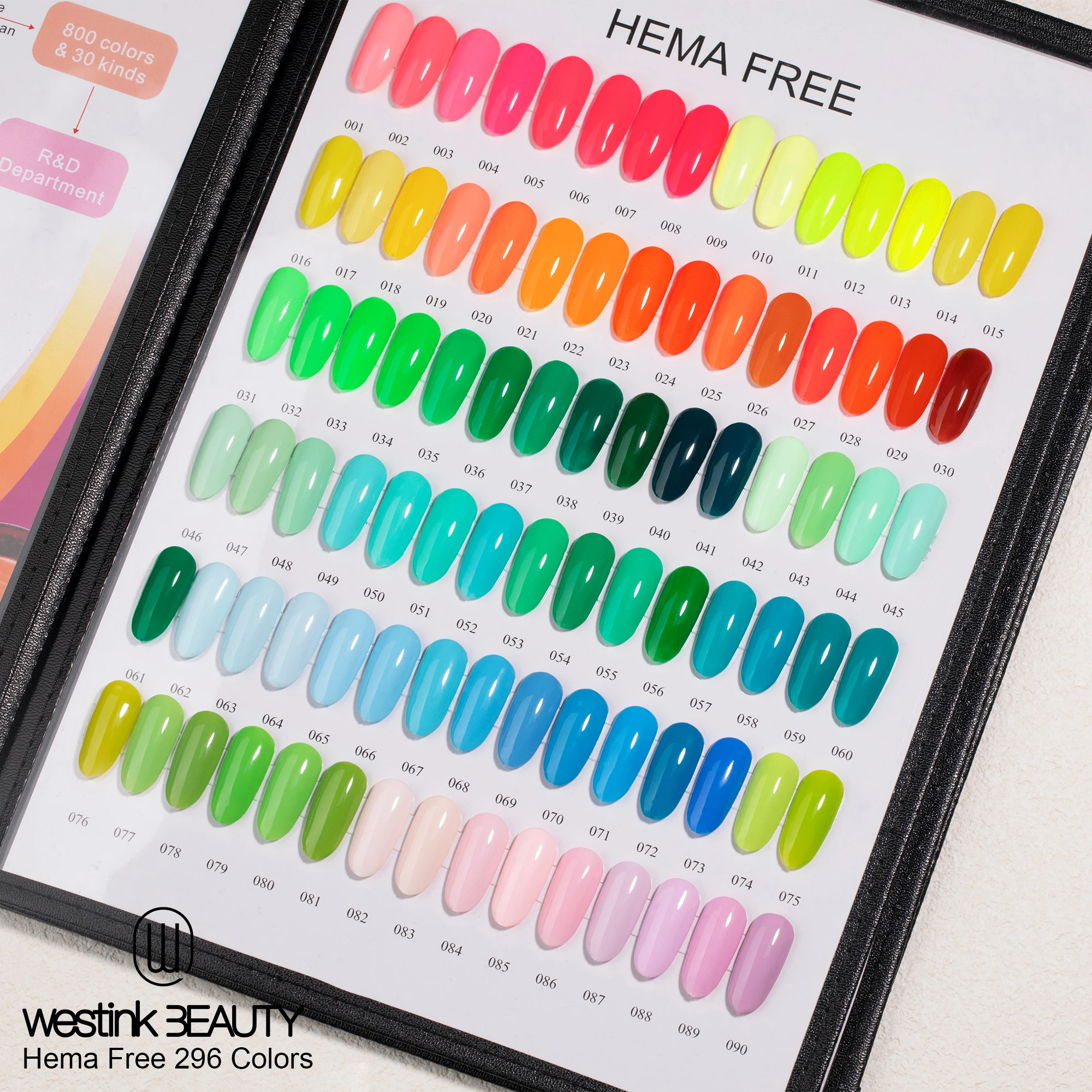 Free samples  Wholesale 296 Colors OEM Free HEMA Nail Gel Polish Odorless UV Gel Soak Off Vegan LED UV Gel Nail Polish