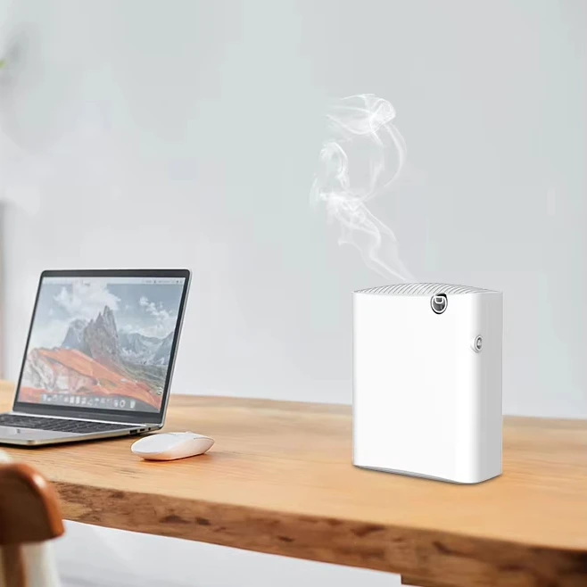 Small Anti-Corrosive Plastic 300 ml Household Appliances Wall Hanging Machine WIFI /Button Operation/Bluetooth/Scent Diffuser