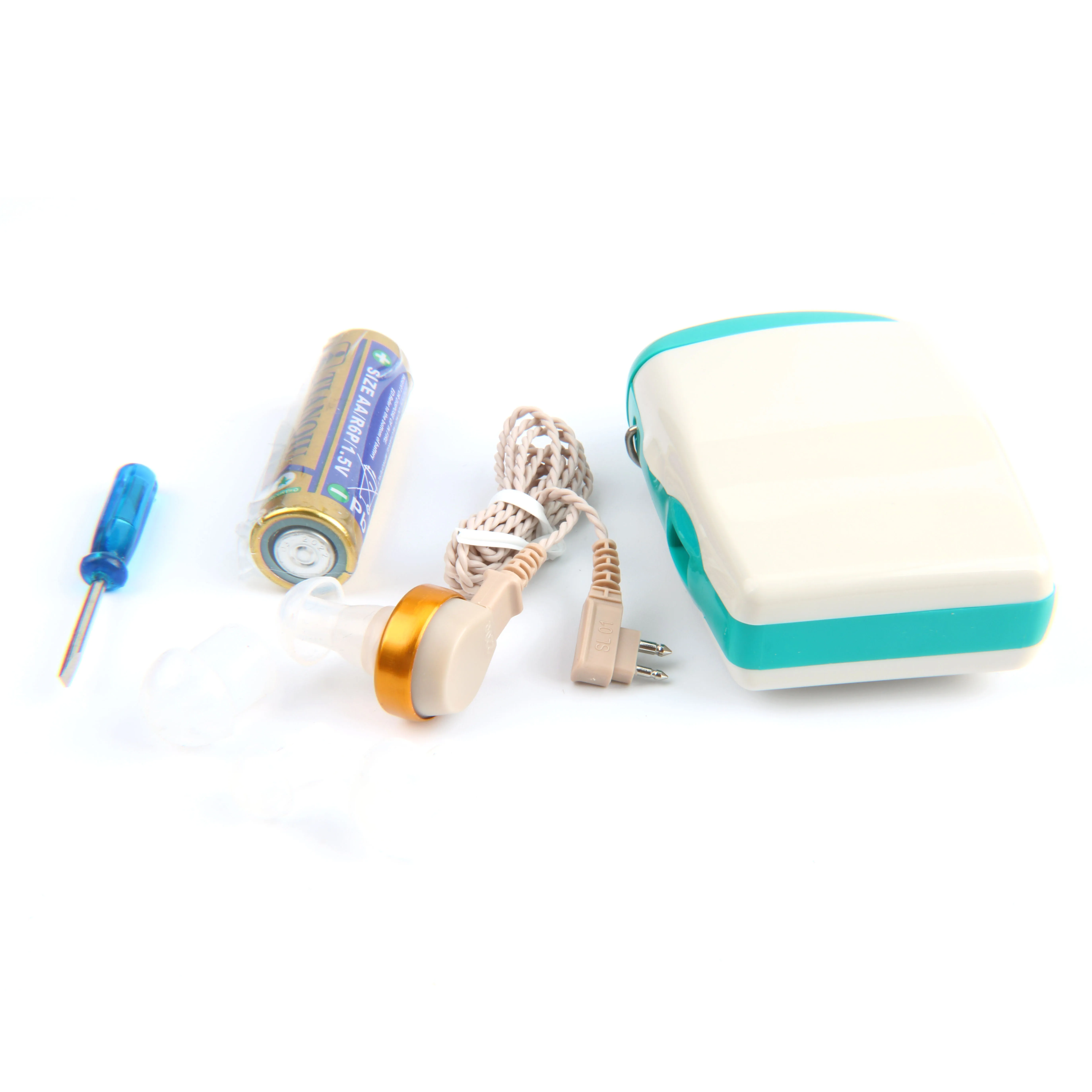 New Designed Rechargeable bluetooth Electronic audfonos pequeos Hearing Aid for seniors Wireless Headset headphone