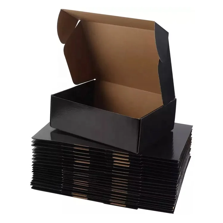 12x9x4 Custom corrugated small mailing shipping boxes for packaging small business