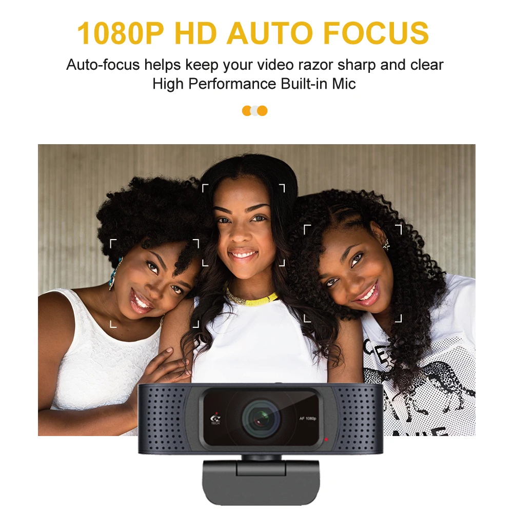 Лидер продаж, веб-камера для прямой трансляции af с микрофоном, веб-камера для компьютеров, веб-камера full hd 1080p, веб-камера для ПК