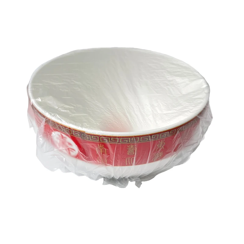 Factory Price disposable elastic bowl cover plastic wrap disposable food cover plastic wrap elastic