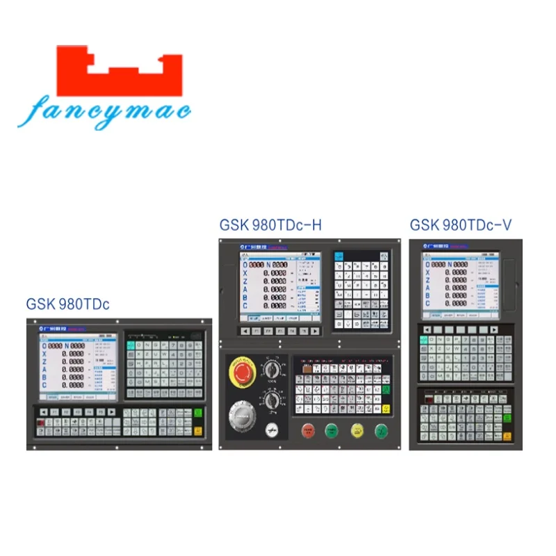 GSK 980 TDc 5 axis CNC controller gsk cnc Controller for lathe and Turn milling compound machine cnc system