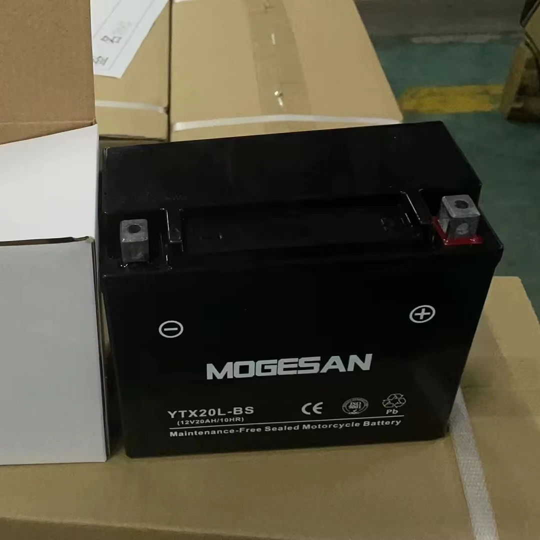 Quality Guarantee YTX20L-BS 12v 20ah Lead-Acid Deep Cycle Motorcycle Battery
