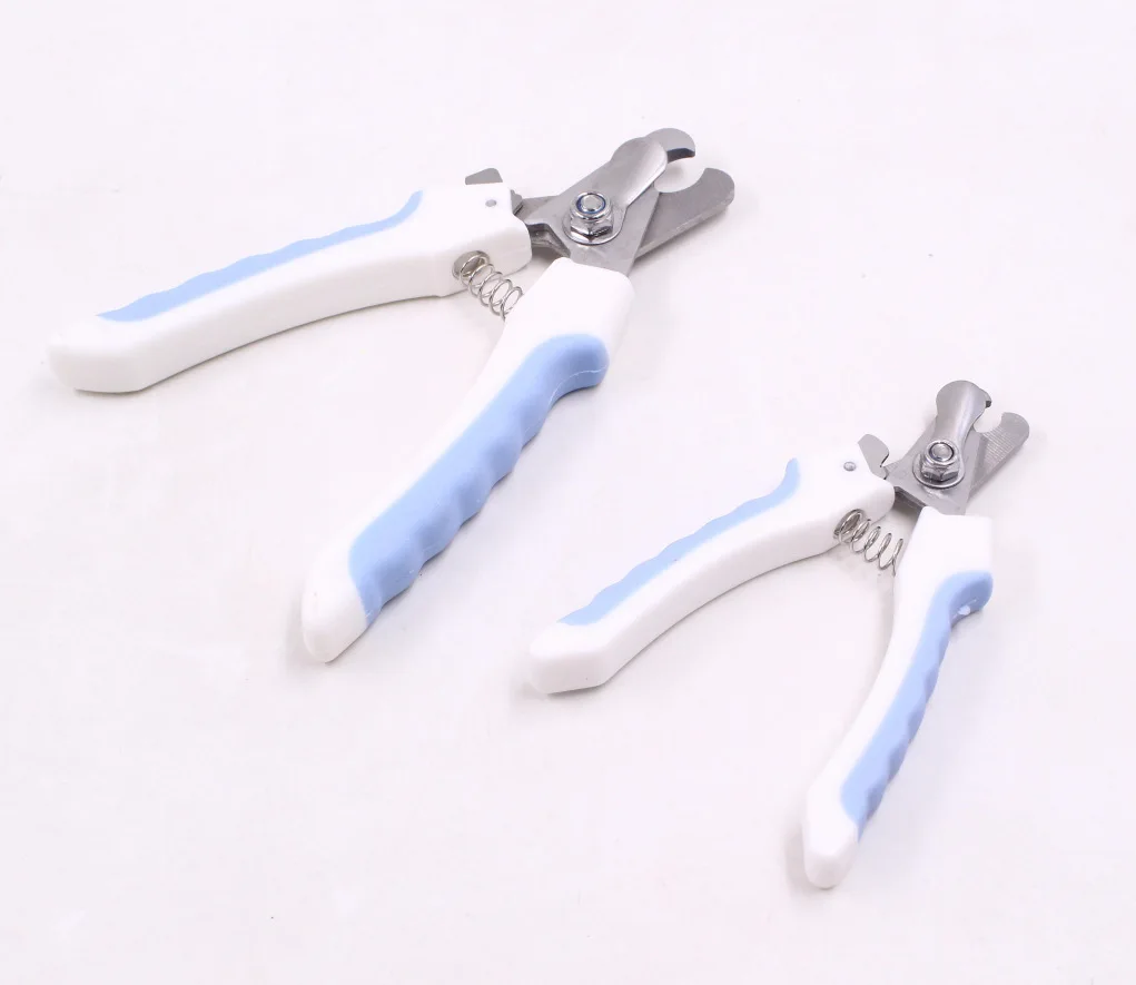 Pet dog nail clipper Stainless Steel scissors clippers for pets dogs file set