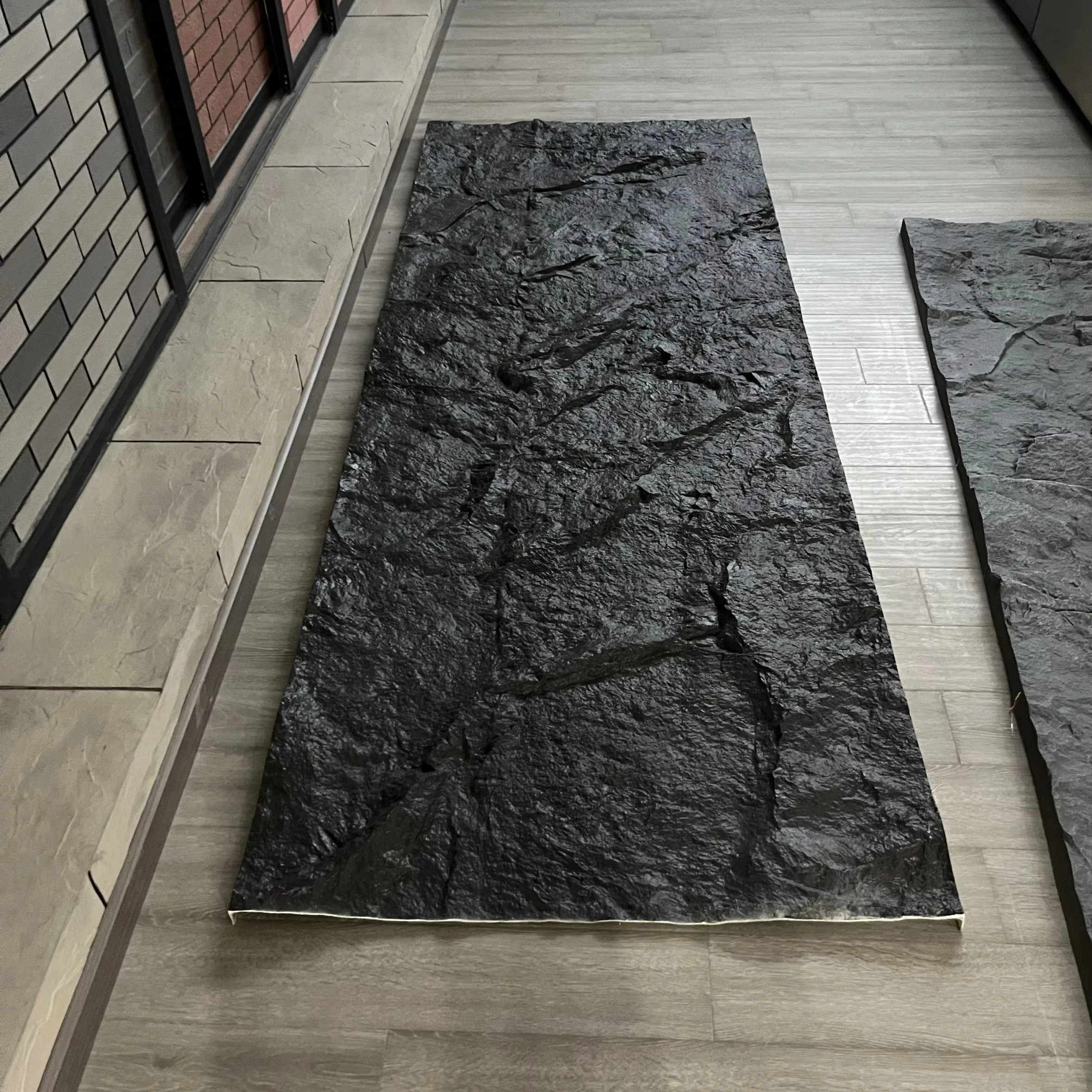 frp rock wall panels Fluvial rock veneer FRP cement board FRP rock panel plate for Decoration