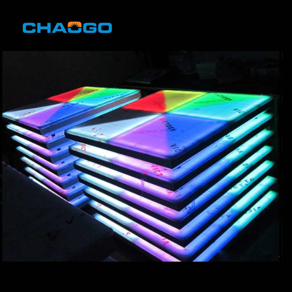 China Factory Wholesale 3D Led Video Interactive Dance Flooring Led Display Dance Floor Lights