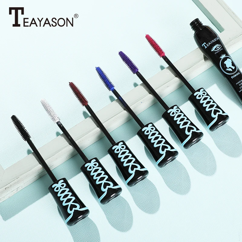 TEAYASON Eye Itembeauty Cosmetics Wholesale Makeup Naked Waterproof Mascara Private Label Colored Lashes Mascara