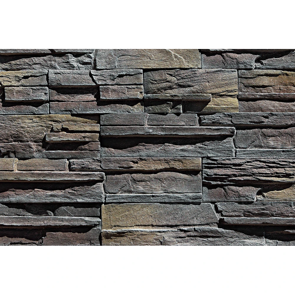 Colorful European style exterior castle stone artificial faux stone Manufactured Stone  Veneer Reef Rock Series