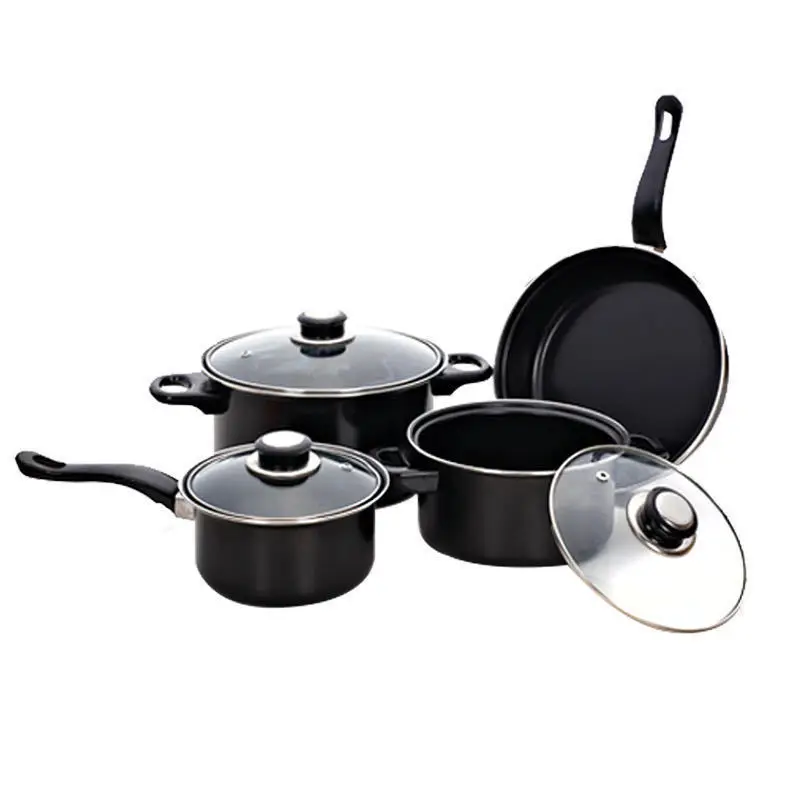 Amazon  good selling 13 pcs pots and pans  non stick kitchen camping cookware sets