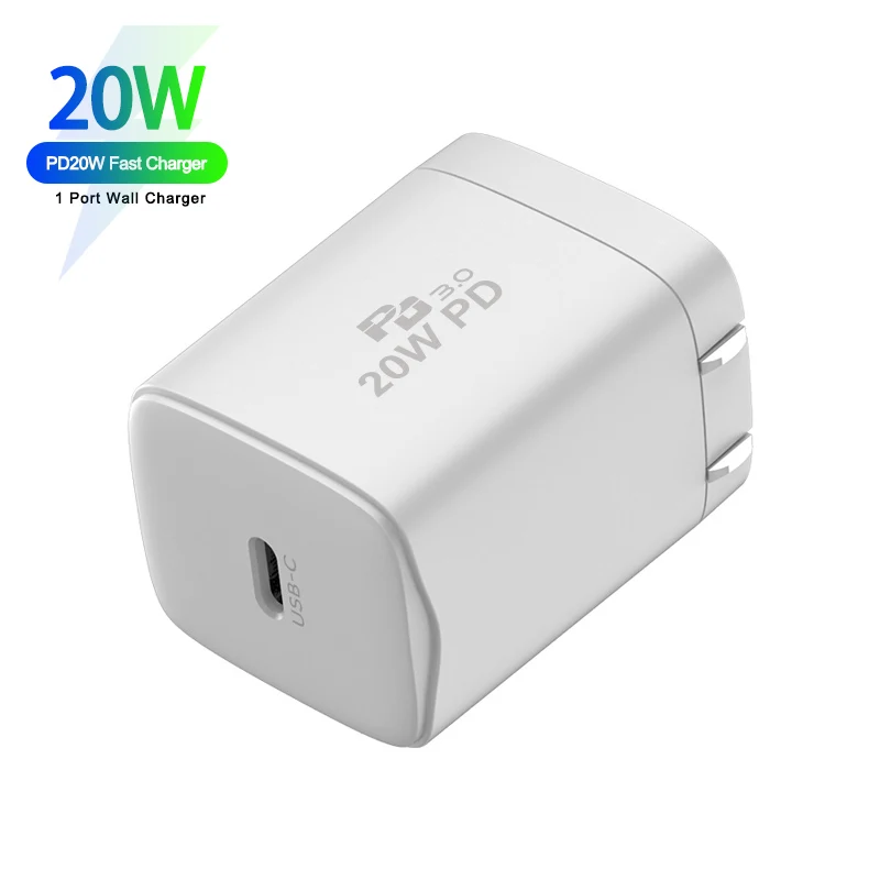  Зарядное устройство pd 20 Вт для iphone 12 сетевое зарядное pps путешествий быстрое usb c адаптер