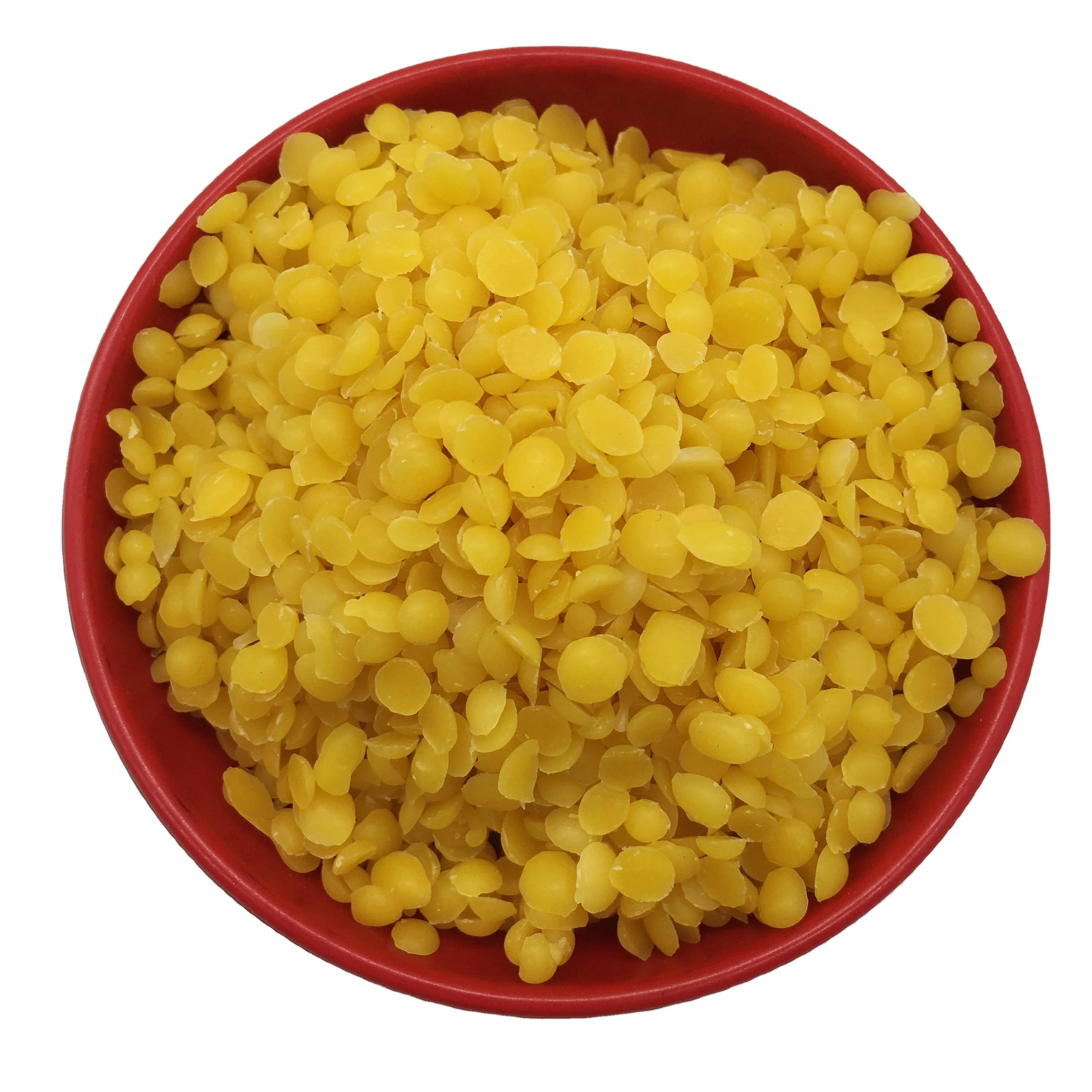 Свечи и гранулы пчелиного воска, изготовленные из пчелиного воска