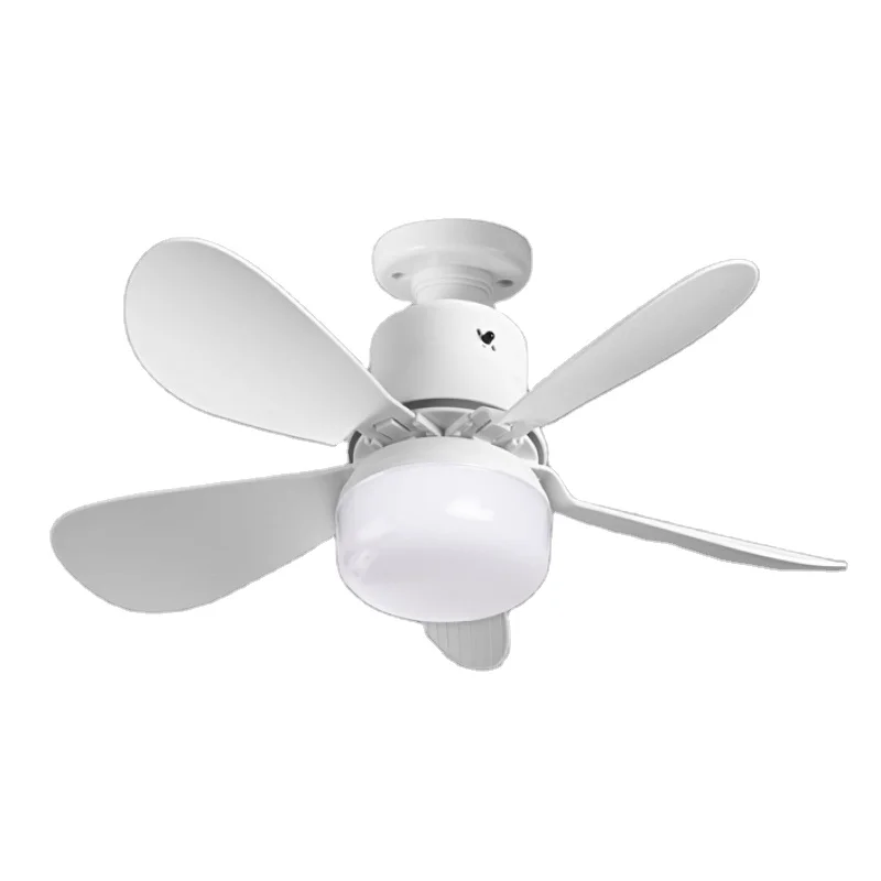 40W E27 Socket Fan Lamp Wind 5 Blades Foldable Fan Lamp New Fan Lamp with Remote Control 20 inch