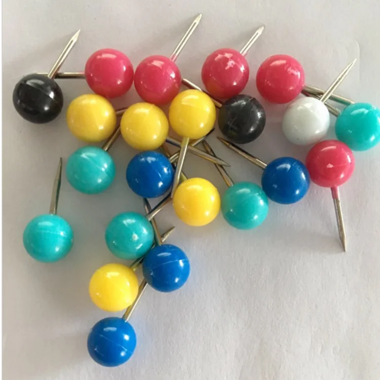 Factory Main Product  round ball head push pin map push pin