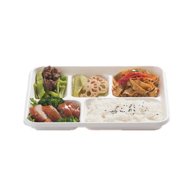 Party Supplies Sugarcane Fiber Disposable Tableware 9 Inch Eco Friendly Paper Plate