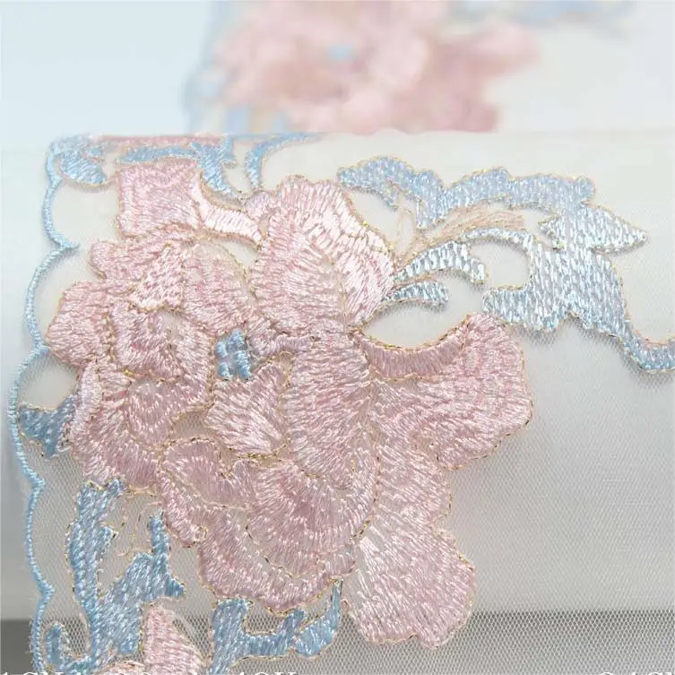 Multiple color selection wedding dress Home Textile Fabric Underwear accessories mesh cloth mesh gauze sequin Embroidery lace