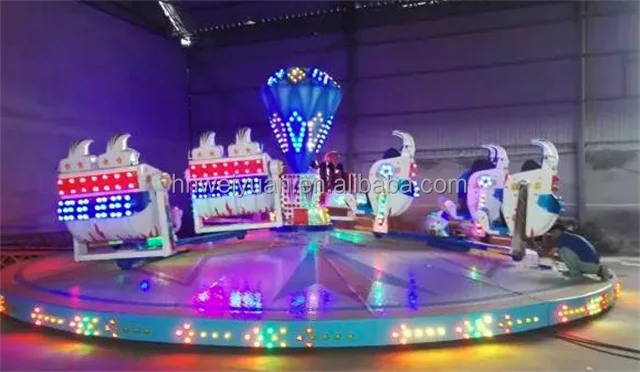 Break Dance Amusement Park Equipment outdoor indoor playground Carnival Thrilling Rides Crazy dance ride for sale