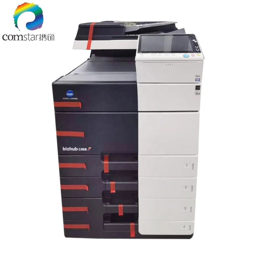 Цветные машины Konica Minolta Bizhub C658 C558 C659 C759 для продажи копировальные аппараты офисный высокоскоростной ксерокс A3 оптовая продажа