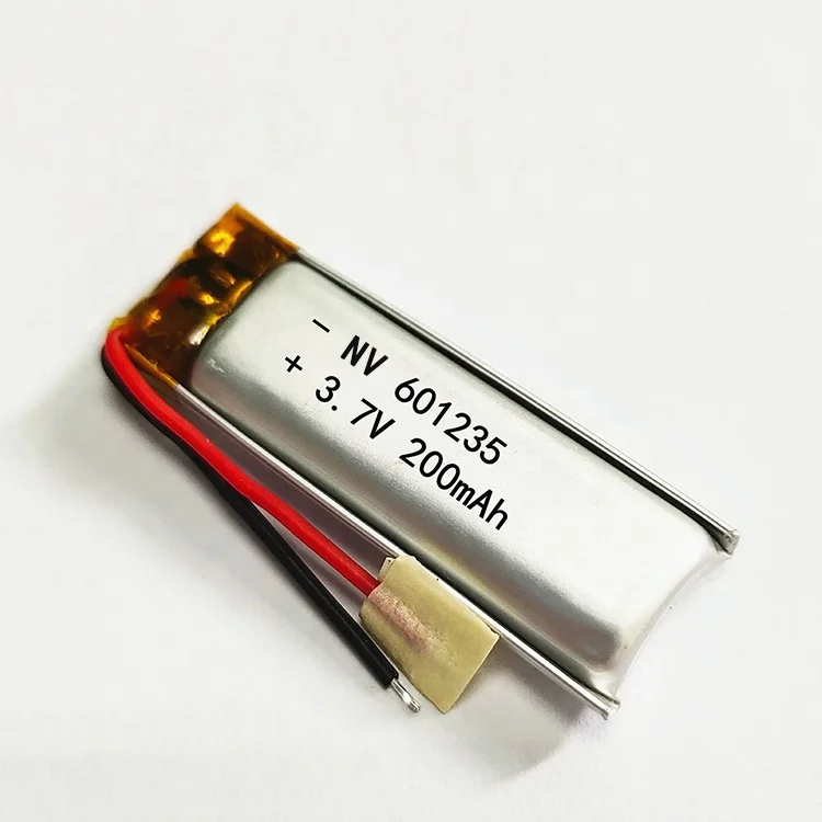Оптовая продажа lipo 3 7 В 180 мАч 200 0.67wh 601235 300 аккумуляторная батарея gps