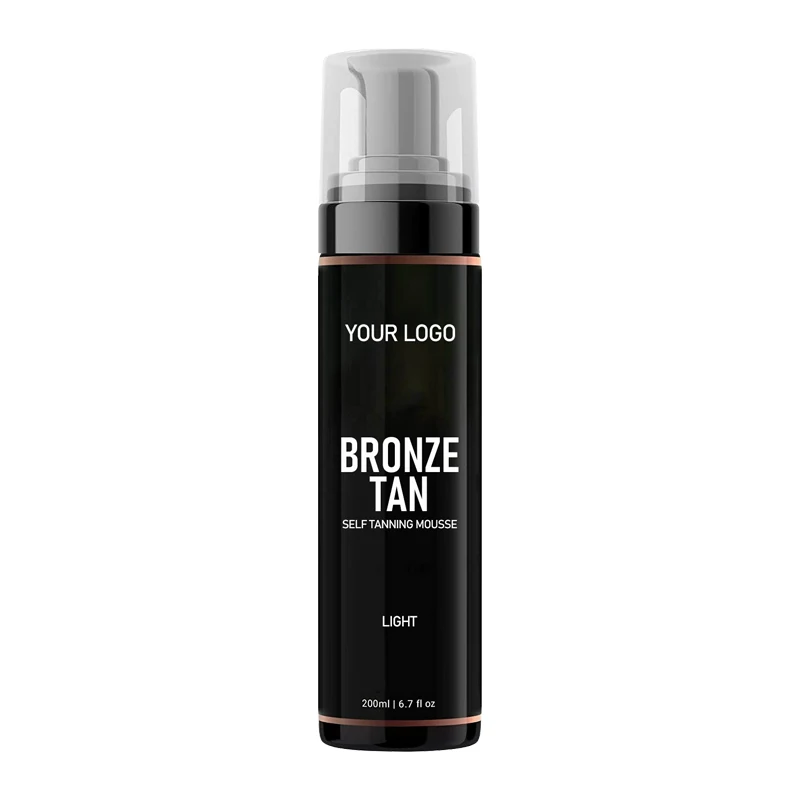 OEM/ODM Private Label Dark Self Tanning Mousse Sun Tan Products High Quality Manufacturer In China