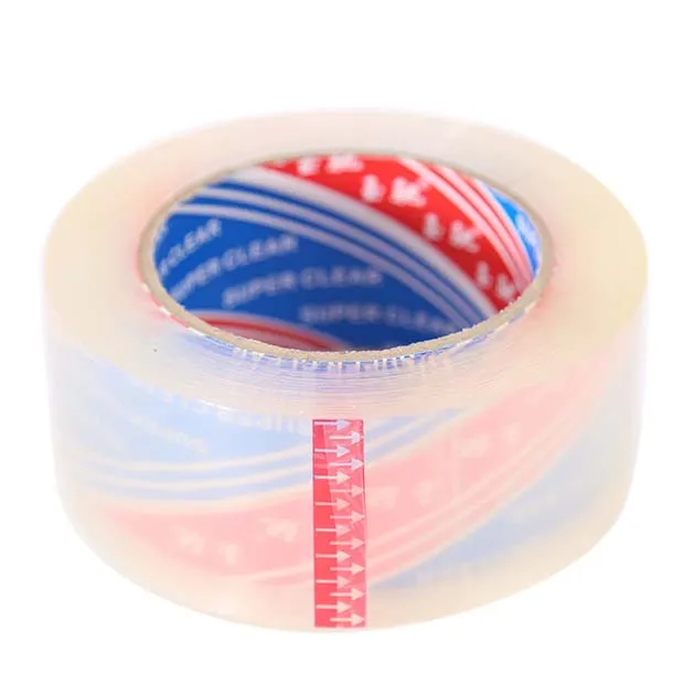 Popular super clear bopp packing tape clear sealing tape stationery for bopp super clear tape
