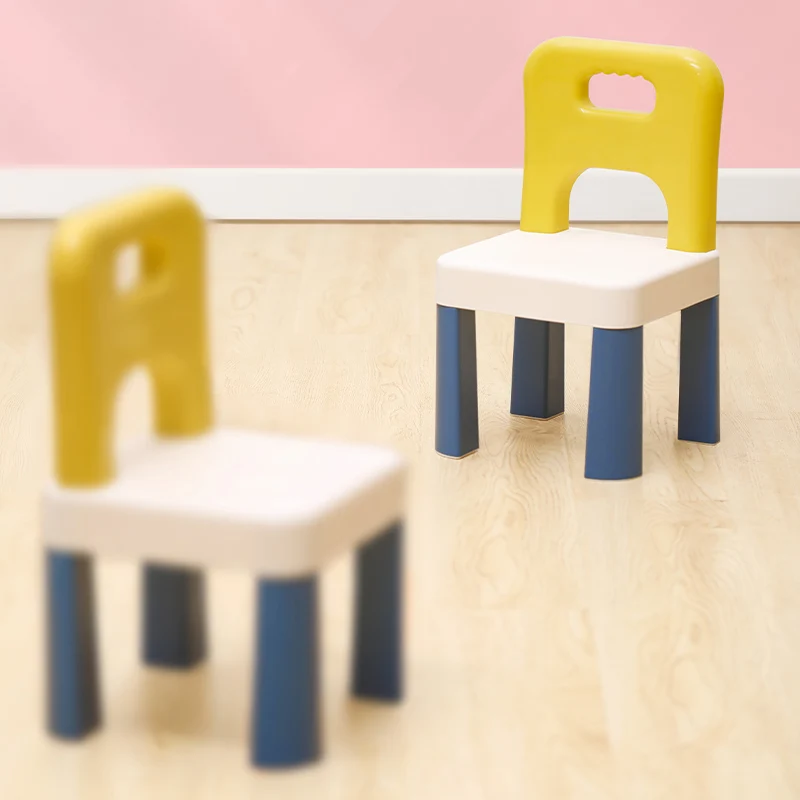 Building Block Chair Multipurpose Storage Table For Children ODM OEM Customization