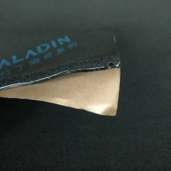 EPDM+aluminum foil+butyl rubber sound isolation/heat insulation/damping material