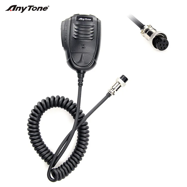 AnyTone AT6666 CB Radio 27mhz SSB AM FM With 60W high power 28.00-29.70Mhz Ham Radio Long Range UHF Radio